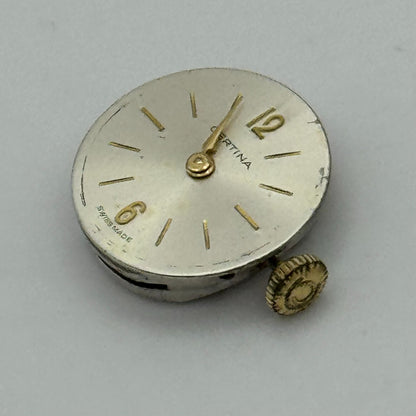 12.9mm Ladies Running Certina 13-20 Manual Wind Watch Movement PARTS SPARES