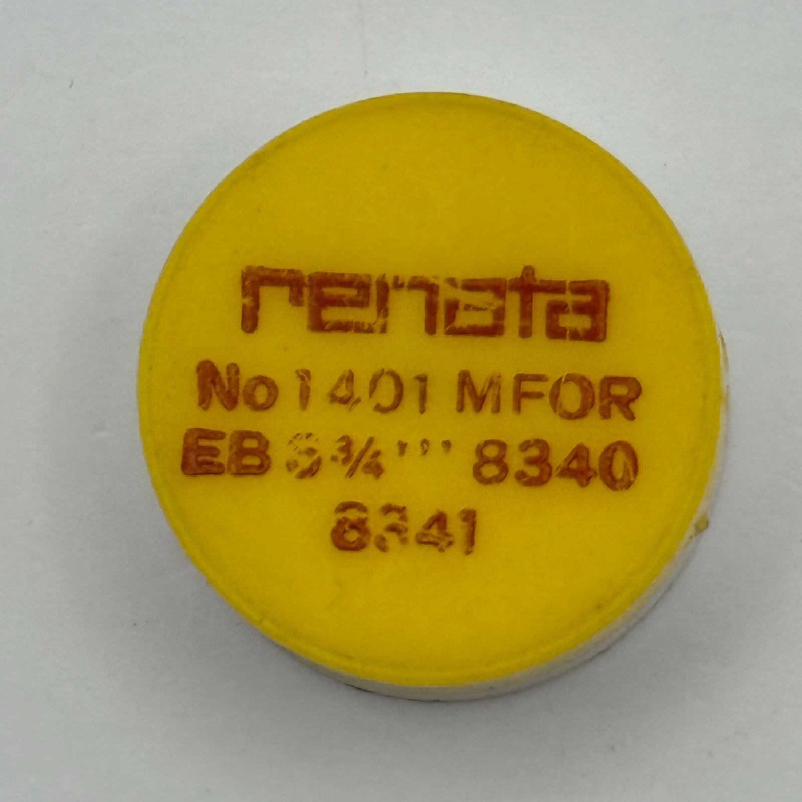 EB 8340 8341 Balance Wheel Complete And Spring 6¾’’’ 1401 M Watch Movement Parts