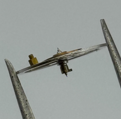 EB 8800 Balance Wheel Complete And Spring 12’’’ 1309 Watch Movement Parts NOS