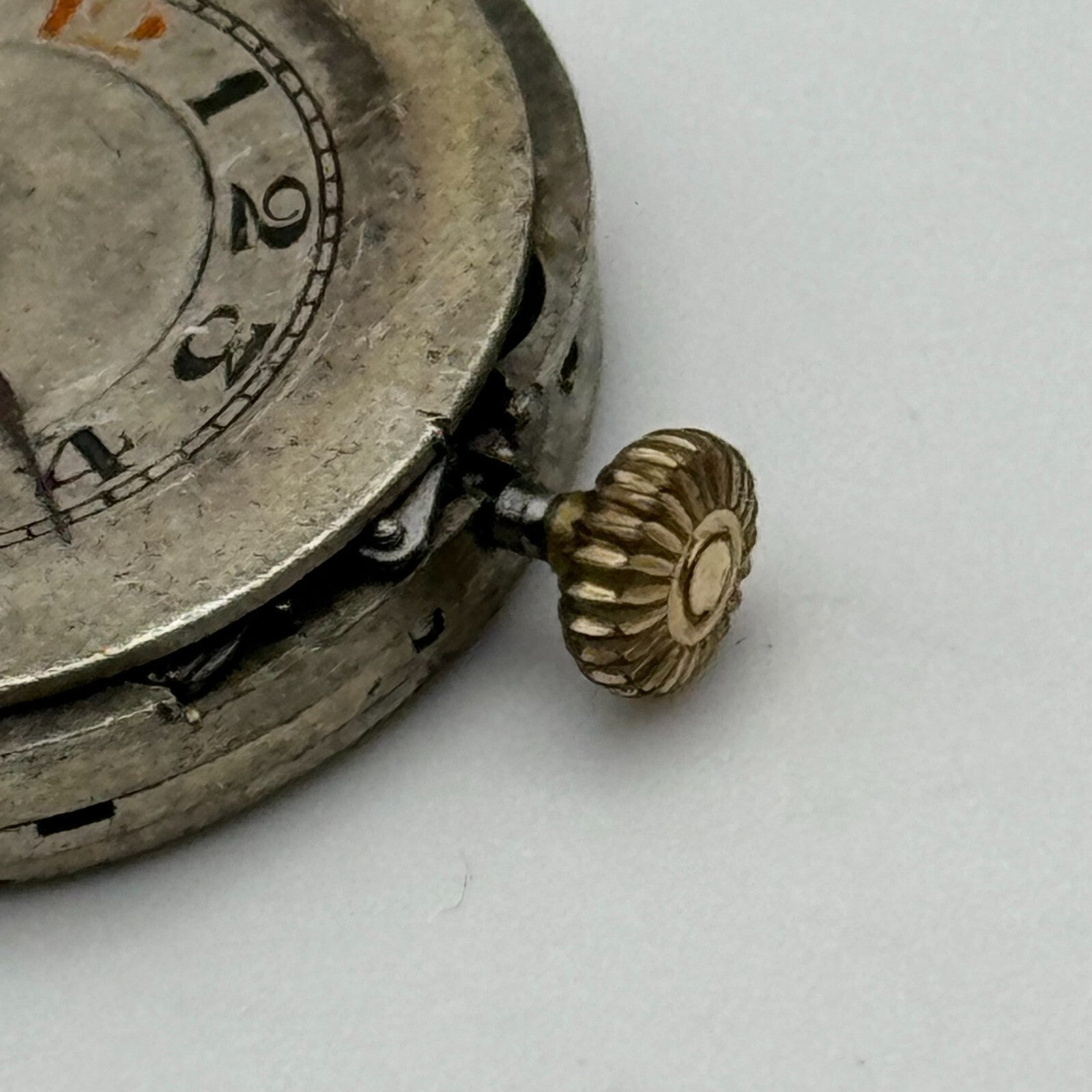 25mm Dreadnought Balance Ok Trench Watch Movement 15 Jewels Vintage Swiss PARTS