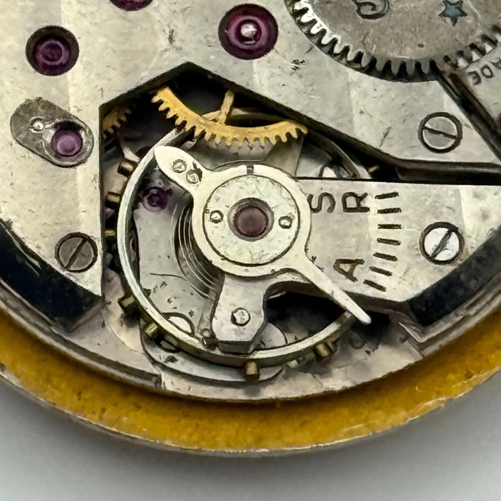 ETA 900 Watch Movement Accurist Manual Wind Vintage Swiss Parts Repair 23.6mm