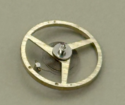 ETA 2487 Balance Wheel Complete And Spring  Ord + Inca 1269 M Watch Parts NOS