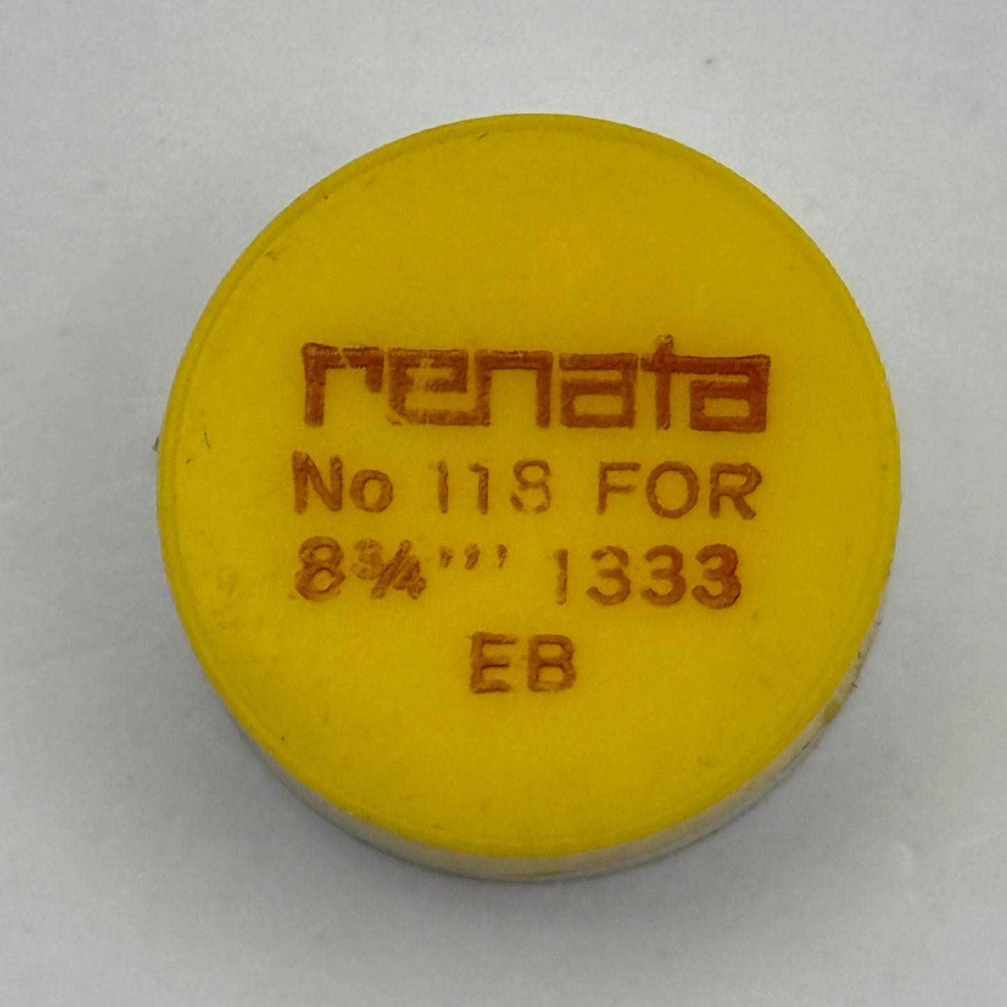 EB 1333 Balance Wheel Complete And Spring  8¾’’’ 118 Watch Movement Parts NOS