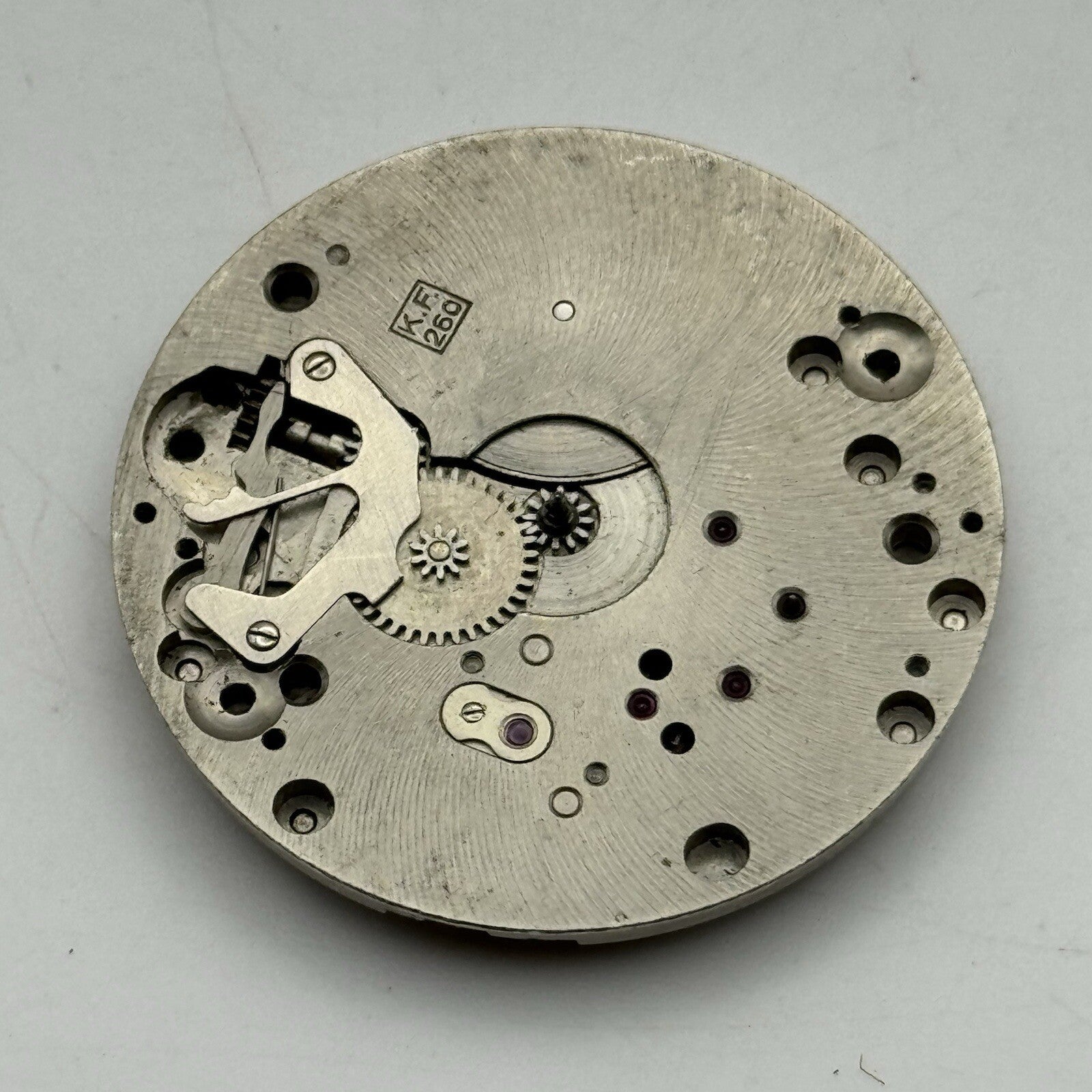 38.7mm Certina Kurth Freres KF 260 Pocket Watch Movement FOR PARTS Repair