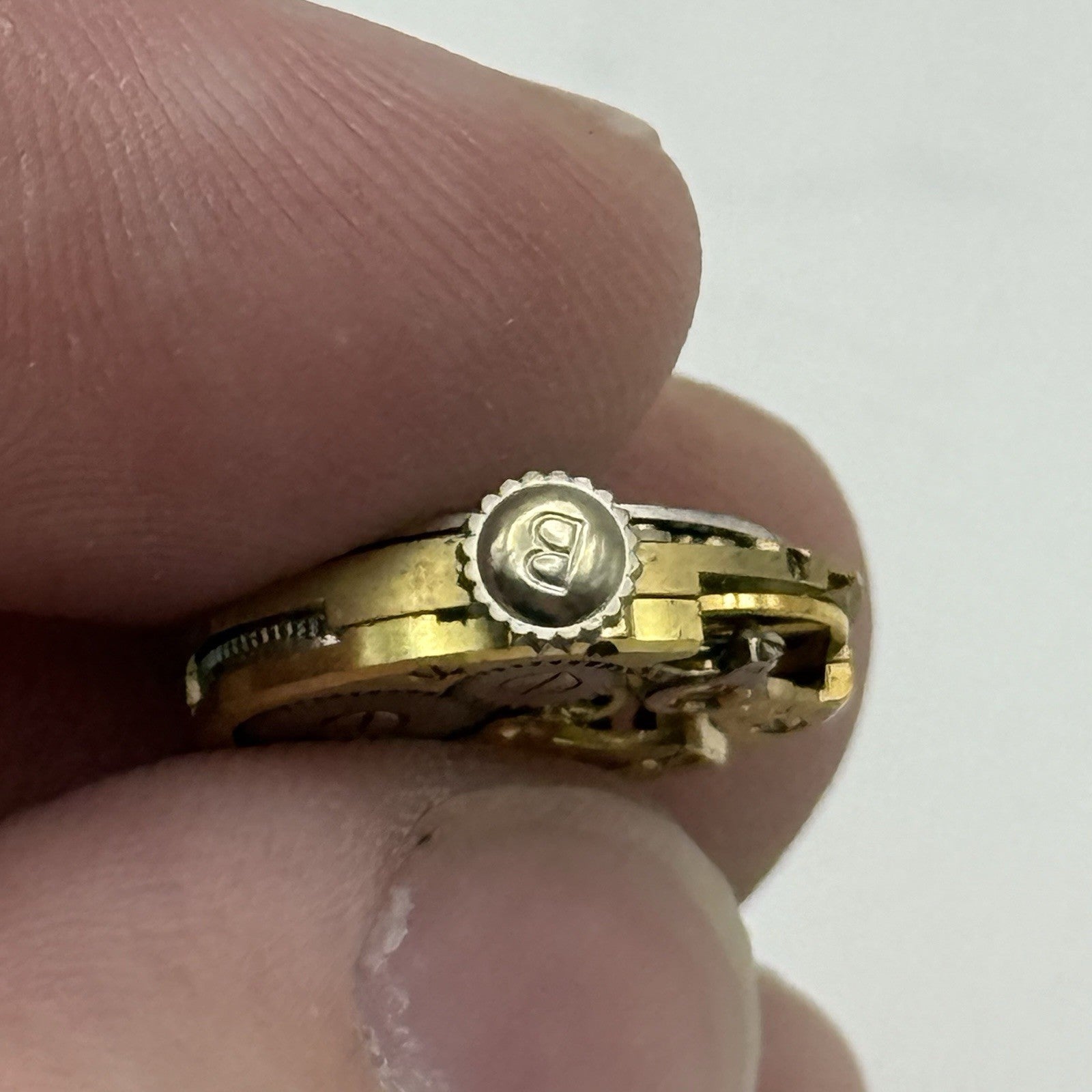 13.1mm Vintage Ladies Bulova 5BD Manual Wind Swiss Watch Movement PARTS REPAIR