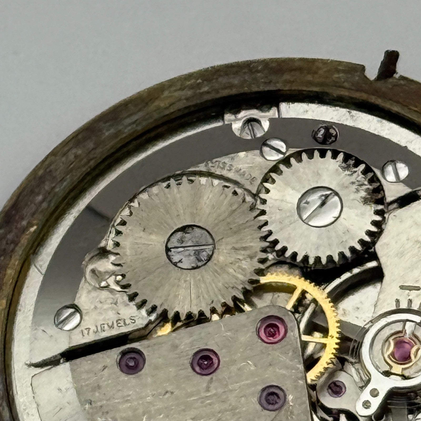 ETA 2408 Watch Movement Talis Manual Wind Vintage Swiss Parts Repair 30.9mm