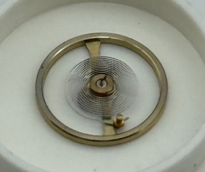 Oris 200 290 Balance Wheel Complete And Spring  332 M Watch Movement Parts NOS