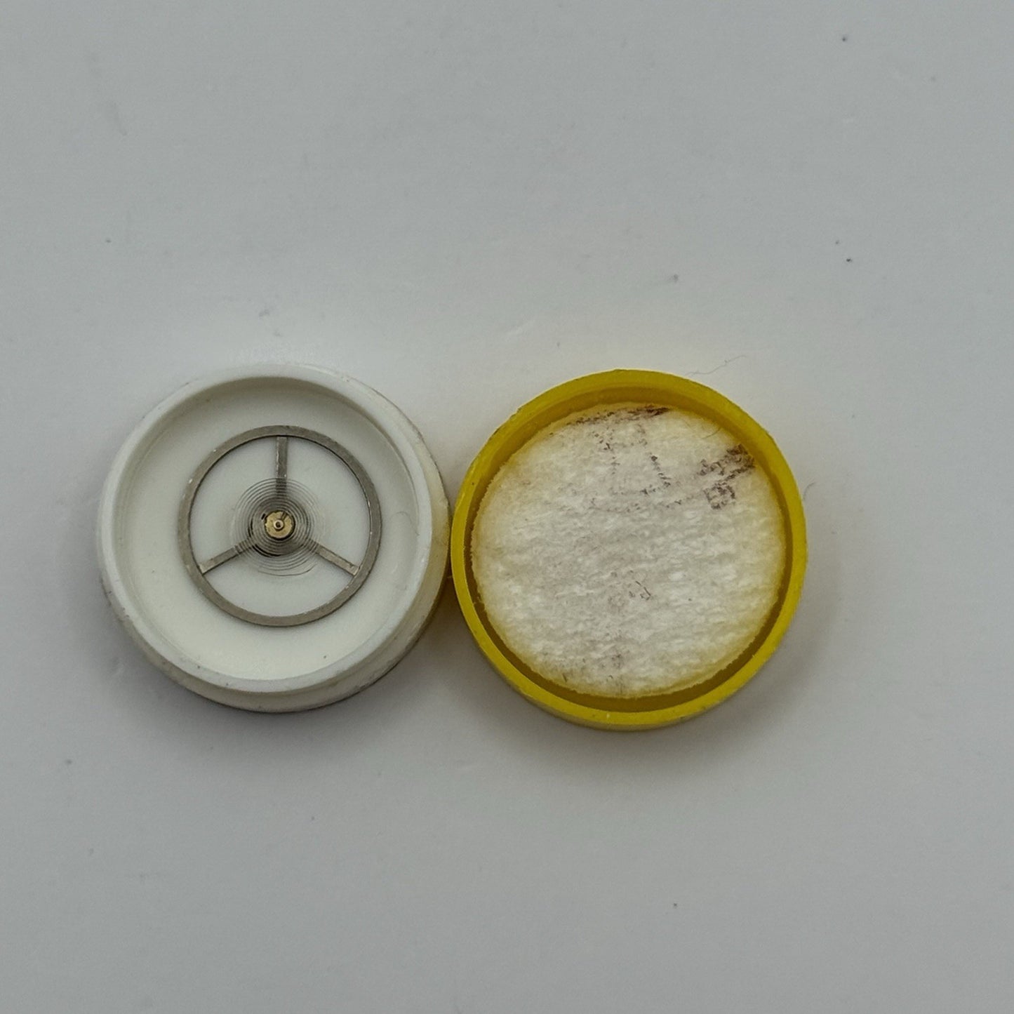 EB 8381 8391-66 Balance Wheel Complete And Spring Watch Movement Parts NOS
