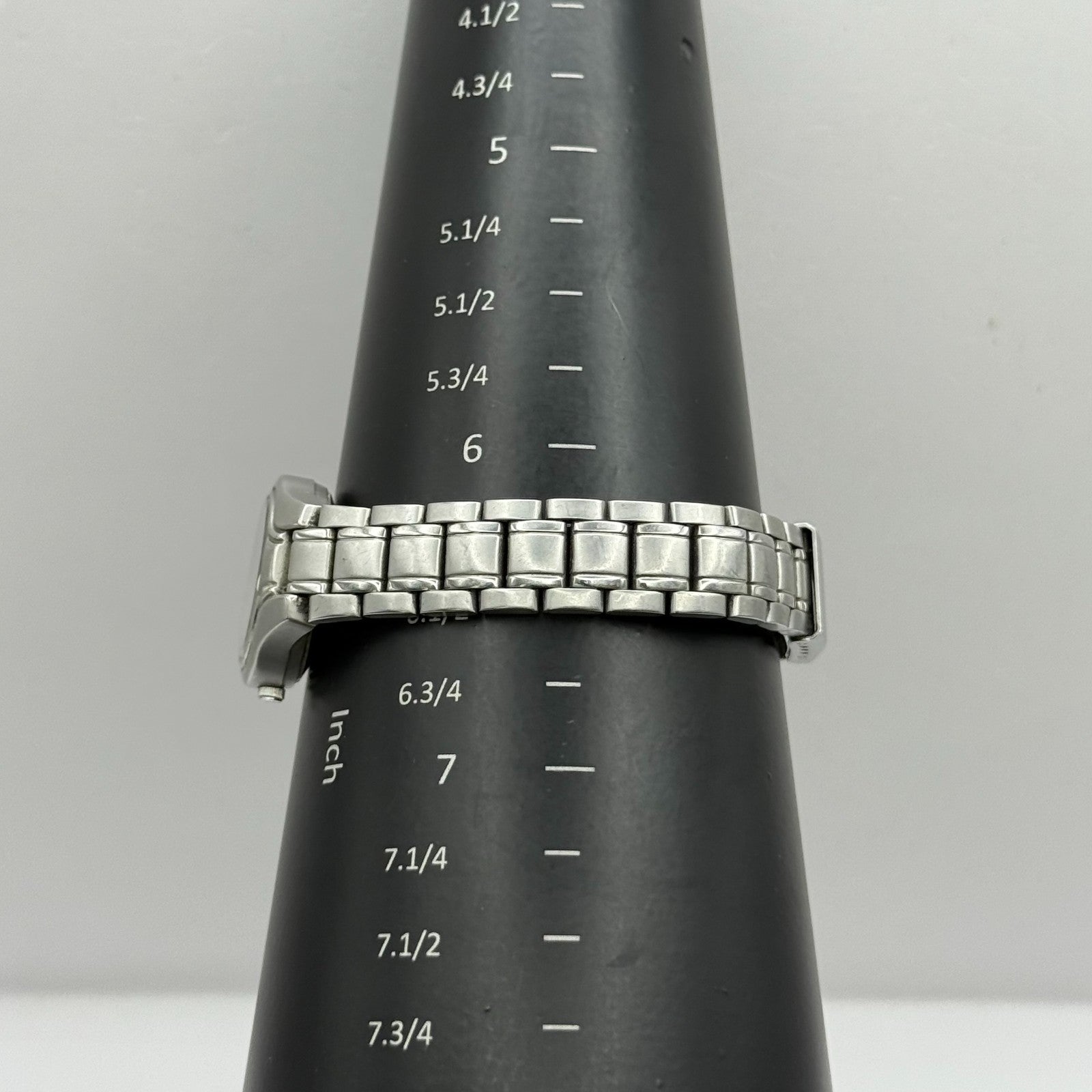 Lorus Ladies Quartz Watch Blue Dial Silver Tone Bracelet Japan Working 23mm