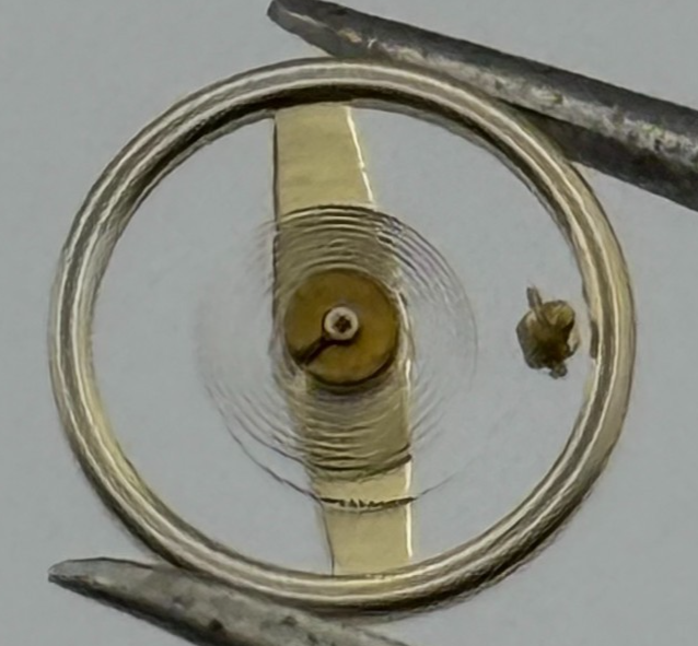 RL 8013 Balance Wheel Complete And Spring  Ord + Kif + Inca Watch Movement Parts