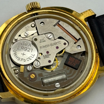 34mm London Watch Co 32768 Hz Ronda 2177 Swiss Quartz Watch Working With Issues