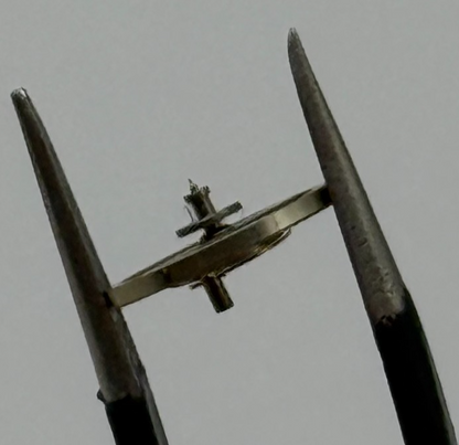 Oris 380 Balance Wheel Complete And Spring 6¾-8’’’ 398 M Watch Movement Parts 