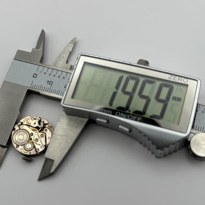 Helbros MXH 7 Jewels Watch Movement Manual Wind Vintage Parts Repair 19.5mm