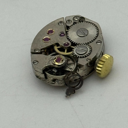 12.9mm Ladies Everite AS 1677 A Schild Manual Wind Swiss Watch Movement PARTS