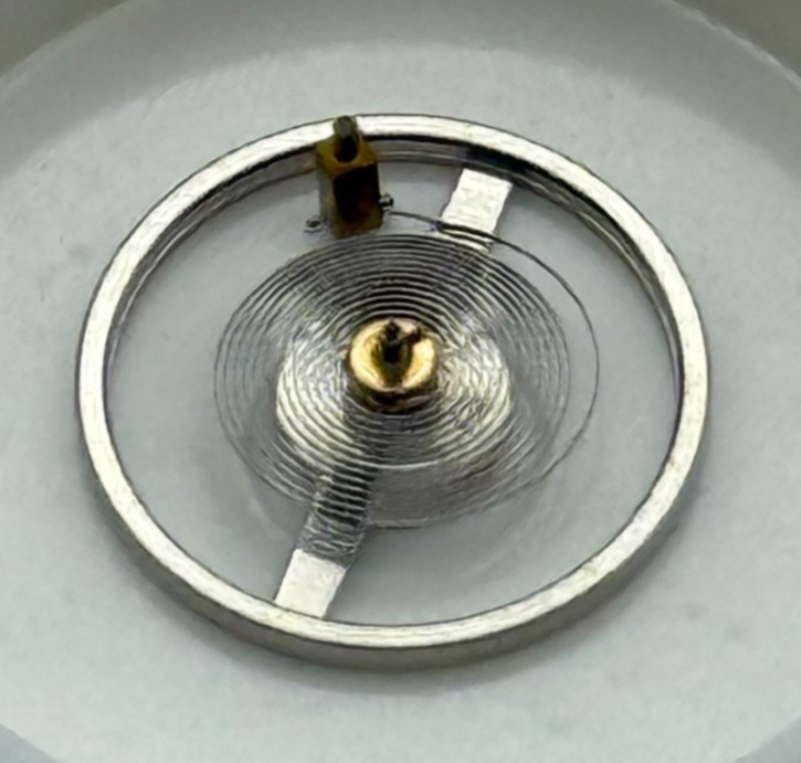 Lorsa 651 Balance Wheel Complete And Spring 10½’’’ 1824 M Watch Movement Parts 