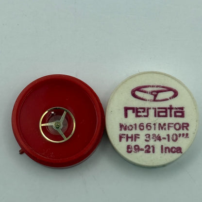FHF 59-21 Balance Wheel Complete And Spring 3¾–10’’’ 1661 M Watch Movement Parts