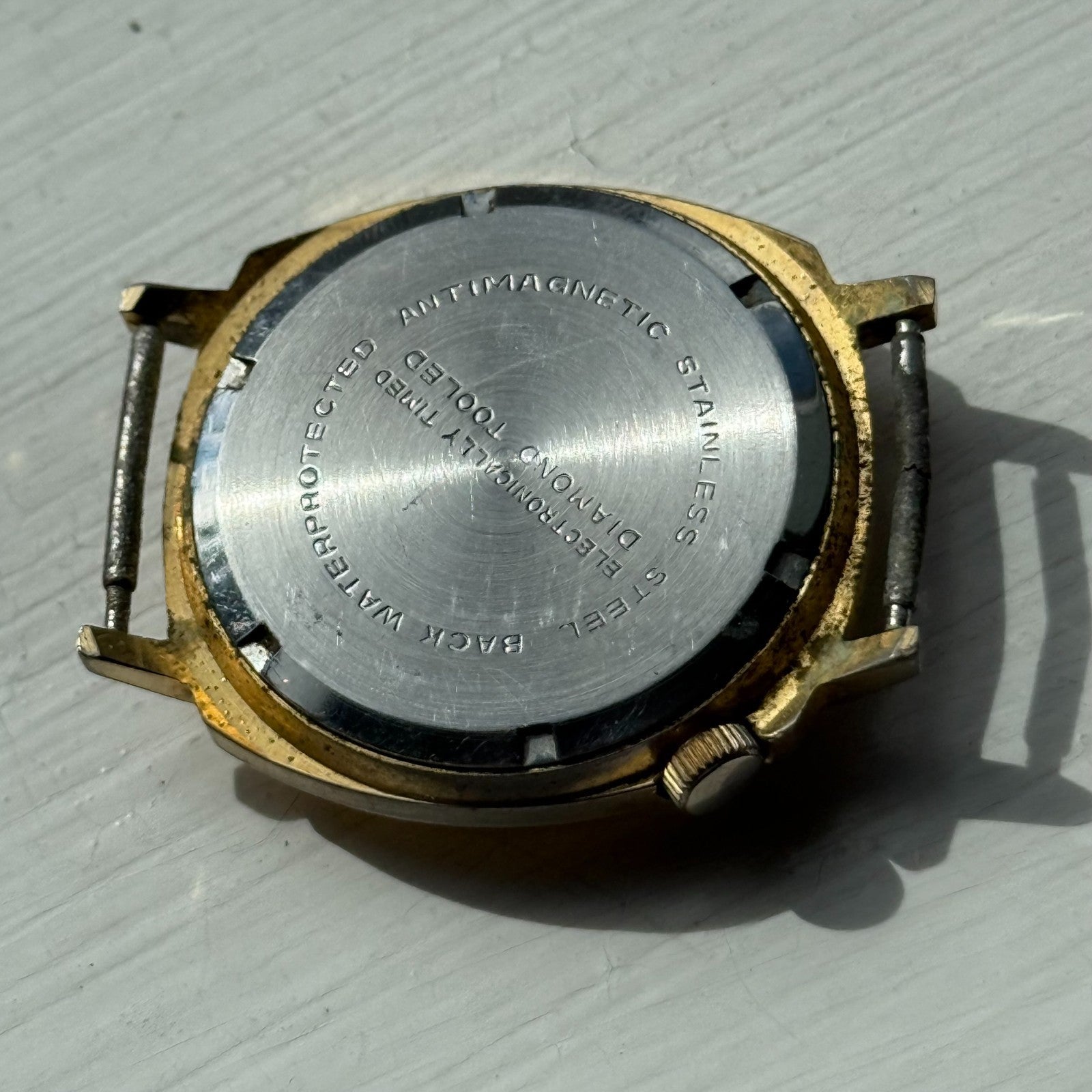 Men's Vintage Lectro BFG 866 Running Swiss Made Manual Wind Watch PARTS