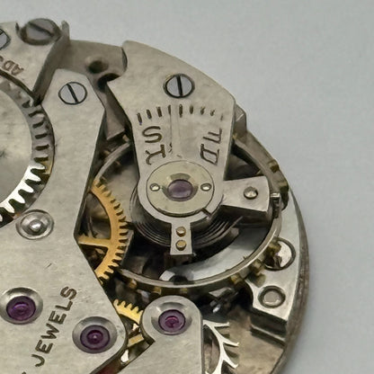 AS 984 Watch Movement Manual Wind Vintage Swiss 15 Jewels Parts Repair 23.7mm