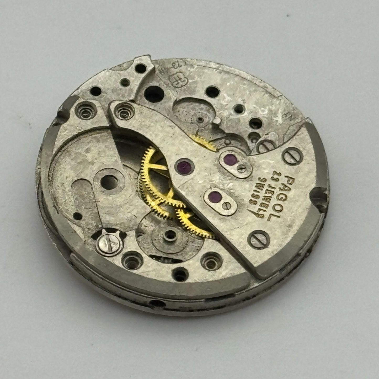 25.9mm Men's FHF 73-4N Swiss Manual Wind 23 Jewels Watch Movement PARTS REPAIR