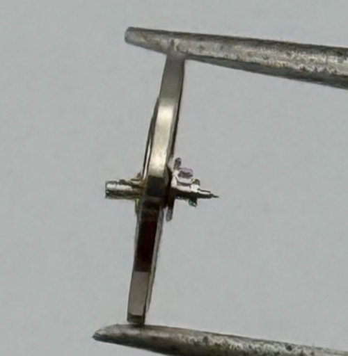 ETA 2412 Balance Wheel Complete And Spring  1413 M Watch Movement Parts 