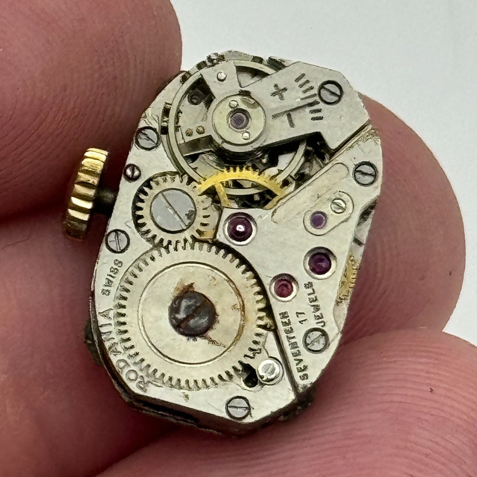 12.9mm Ladies Rodania AS 1051 A Schild Manual Wind Swiss Watch Movement PARTS