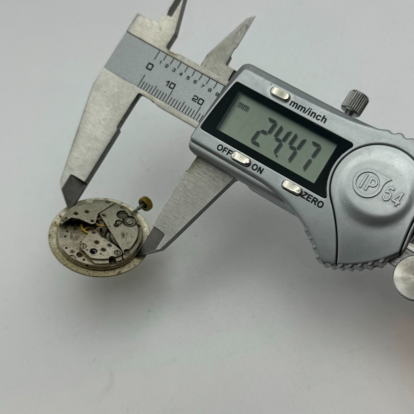 24.4mm Poljot de Luxe Cal 2415 Soviet Manual Wind Watch Movement PARTS REPAIR