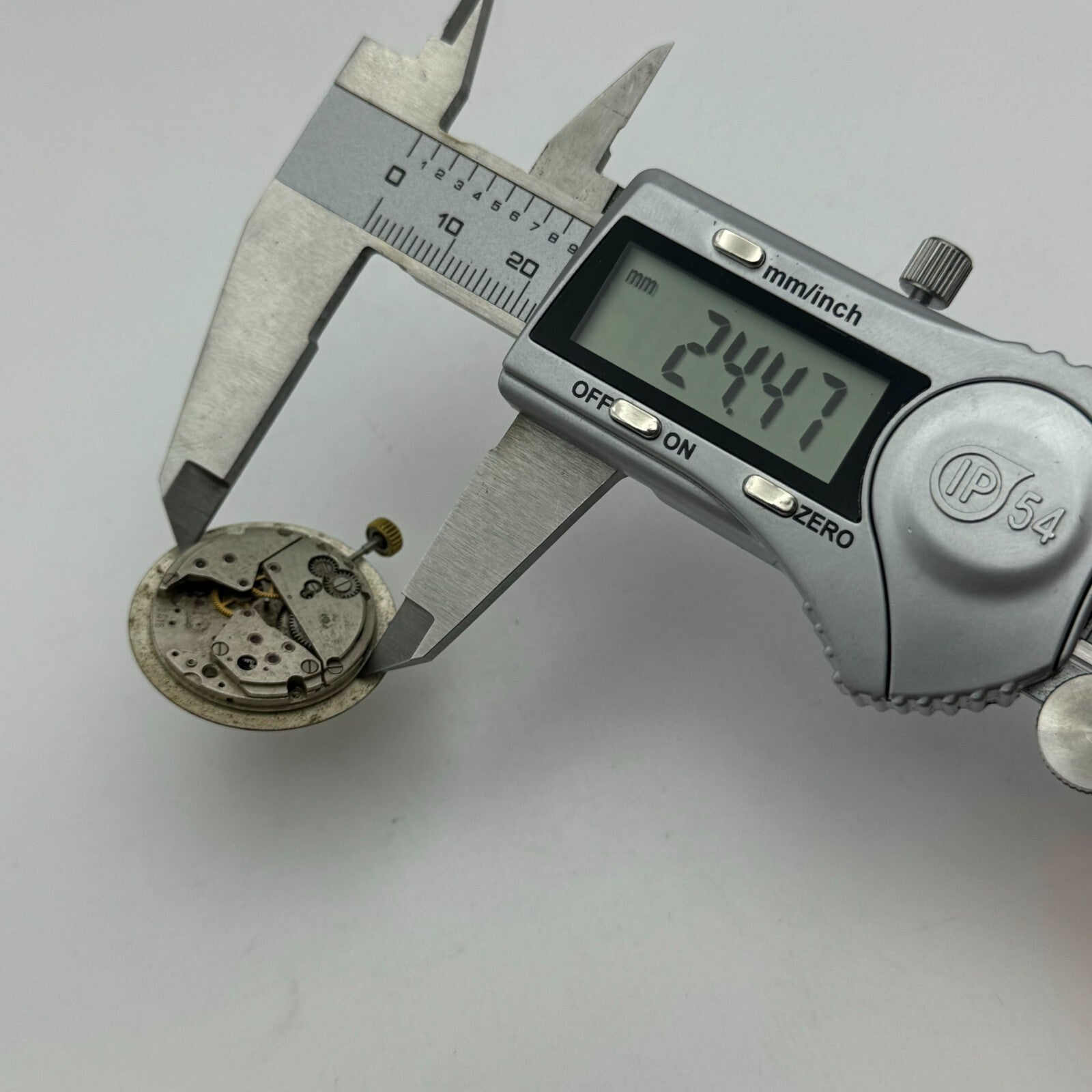 24.4mm Poljot de Luxe Cal 2415 Soviet Manual Wind Watch Movement PARTS REPAIR