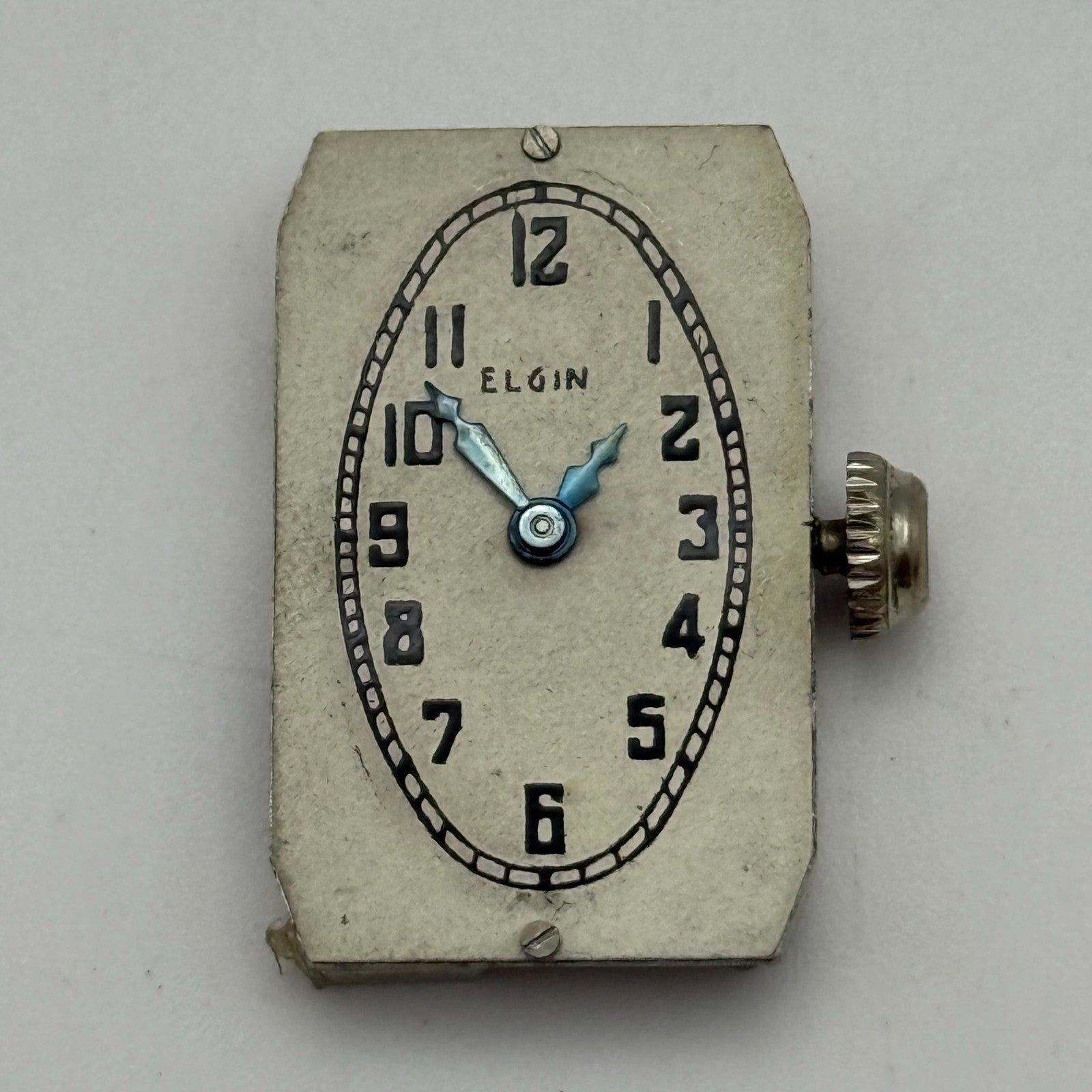 Running 1930 Vintage 18/0s Elgin 483 Model 1 American Watch Movement For PARTS