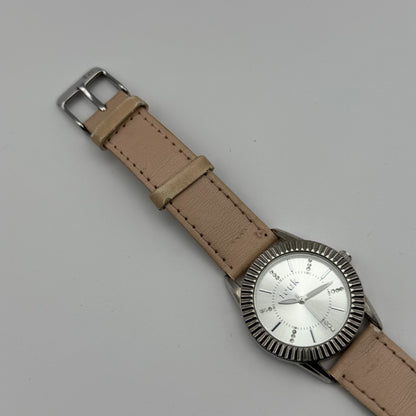 FCUK French Connection Time Ladies Quartz Watch Crystal Markers Working 33mm