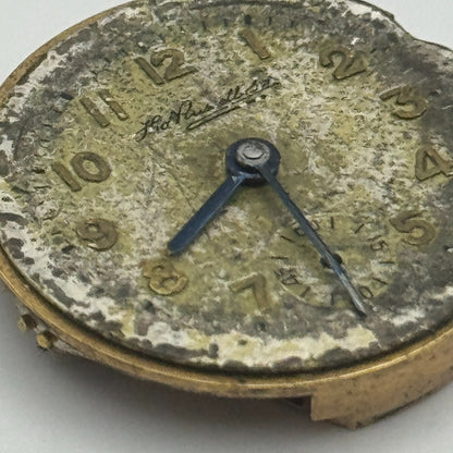 23.6mm Thomas Russell & Son Cal 25 Sub Seconds Manual Wind Watch Movement PARTS