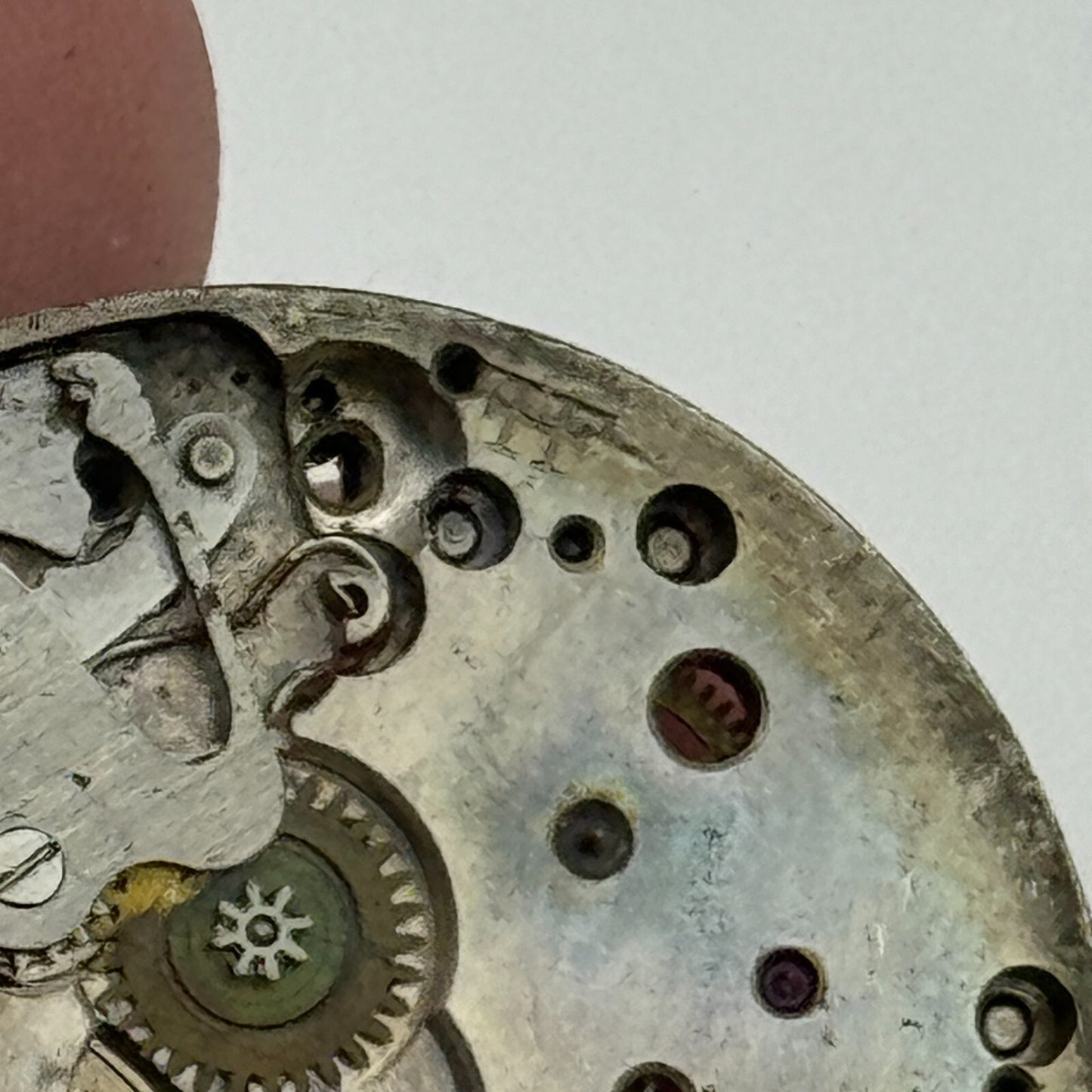27.1mm Men's Bernex FHF 15 Jewels Trench Watch Movement Manual Wind Swiss PARTS