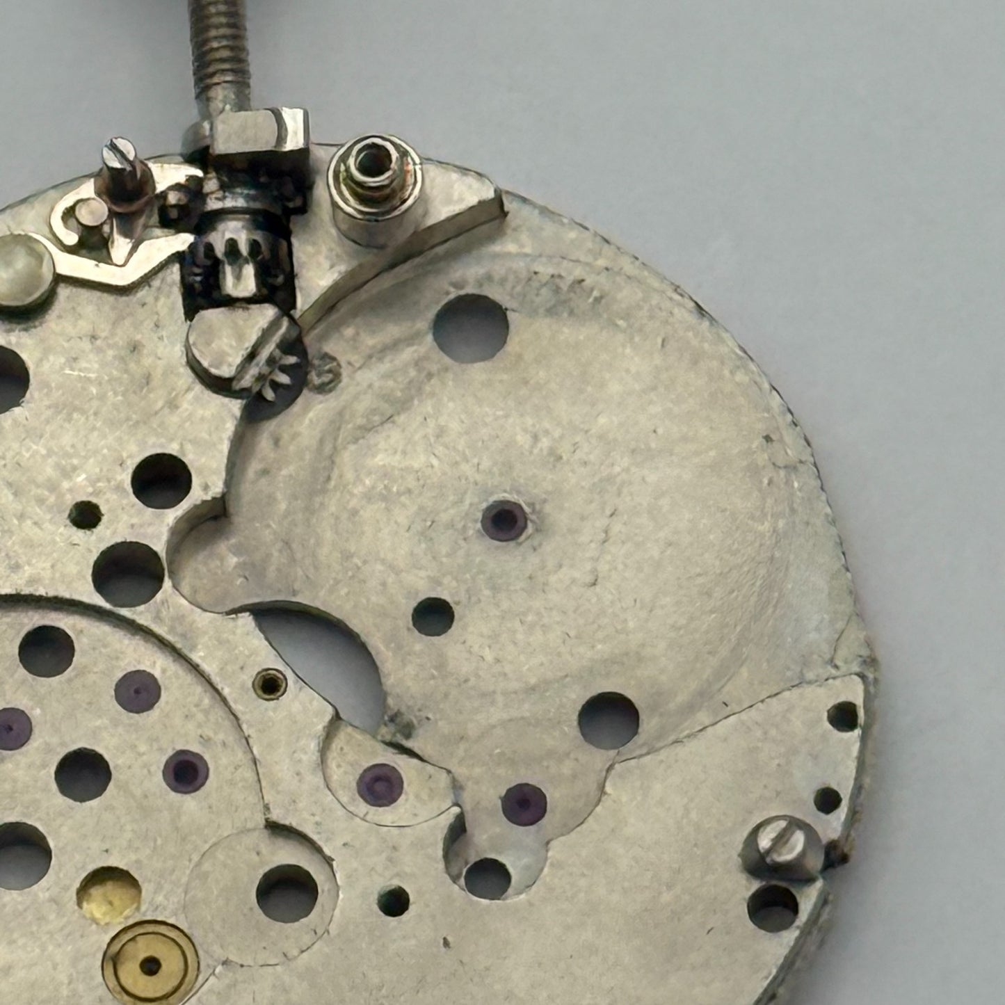 EB 8481 Watch Movement Main Plate Manual Wind Vintage Swiss Parts 23.7mm