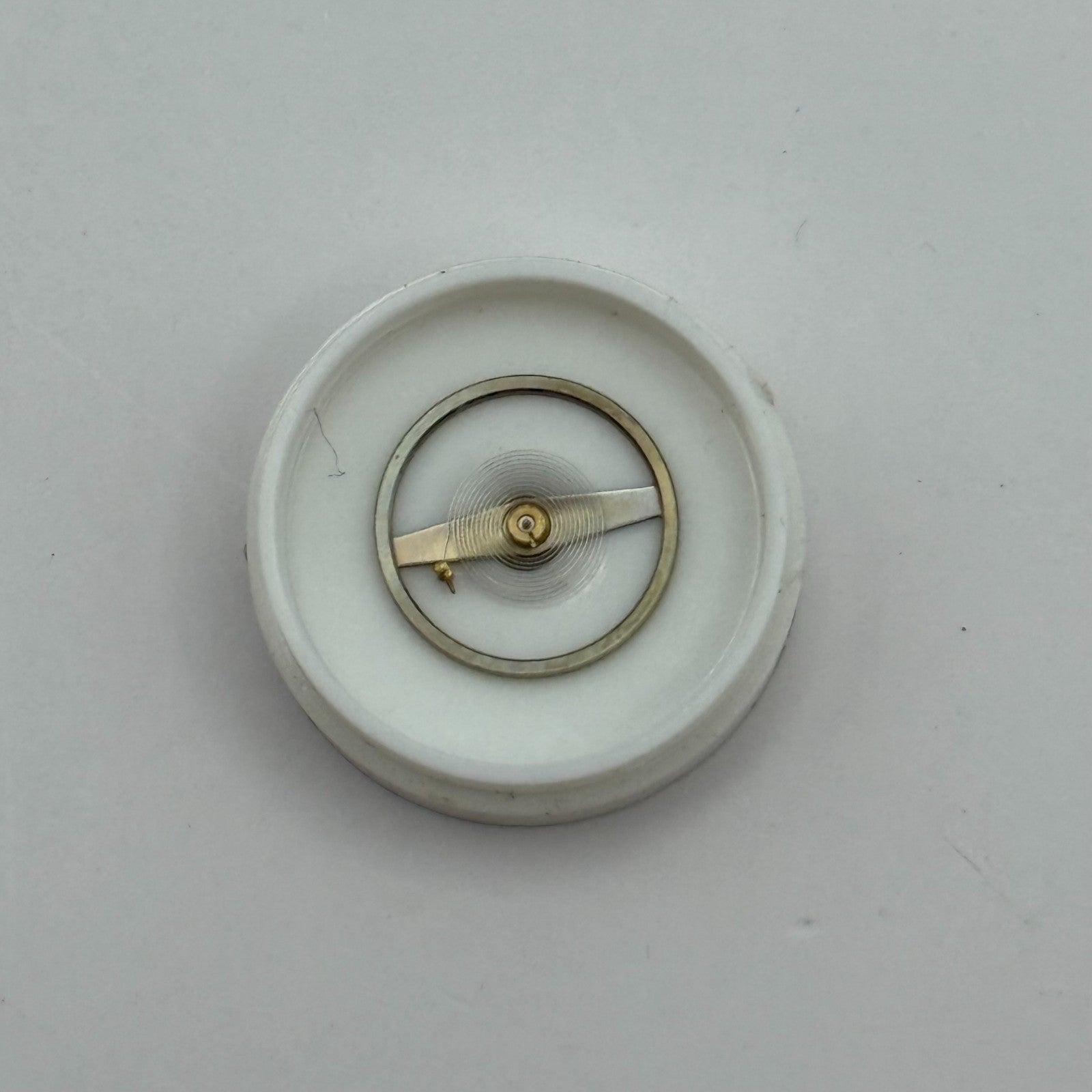 Oris 461 Balance Wheel Complete And Spring  10½’’’  381 Watch Movement Parts NOS
