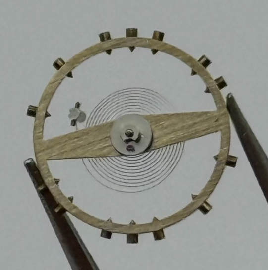 ETA 2366 2400 Balance Wheel Complete And Spring Inca 616 M Watch Movement Parts