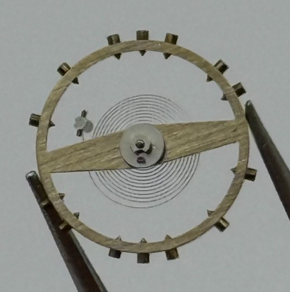 ETA 2366 2400 Balance Wheel Complete And Spring Inca 616 M Watch Movement Parts