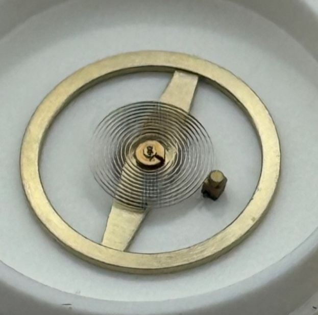 Amida 420, 425 Balance Wheel Complete And Spring 11 1/2''' Watch Movement Parts 