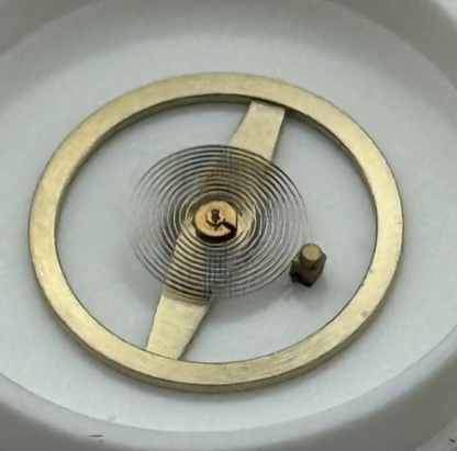 Amida 420, 425 Balance Wheel Complete And Spring 11 1/2''' Watch Movement Parts 