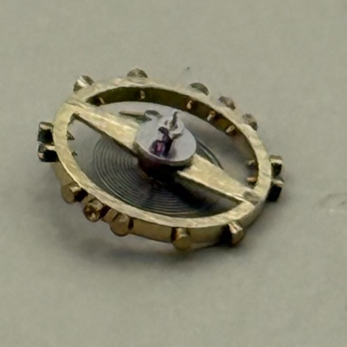 FEF 6600 Balance Wheel Complete And Spring Inca 1181 M Watch Movement Parts NOS