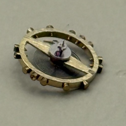 FEF 6600 Balance Wheel Complete And Spring Inca 1181 M Watch Movement Parts NOS