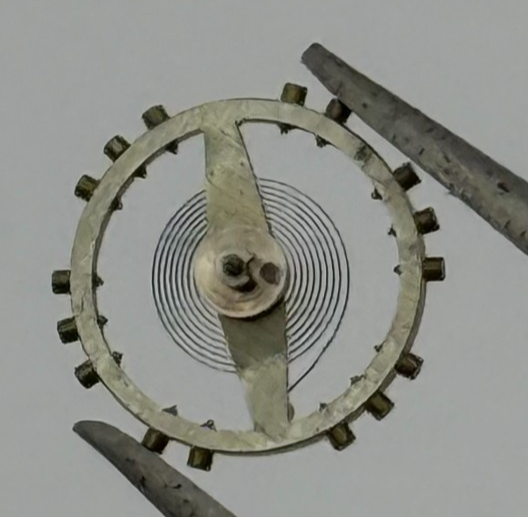 Felsa 4162 Balance Wheel Complete And Spring 1244 M Watch Movement Parts NOS