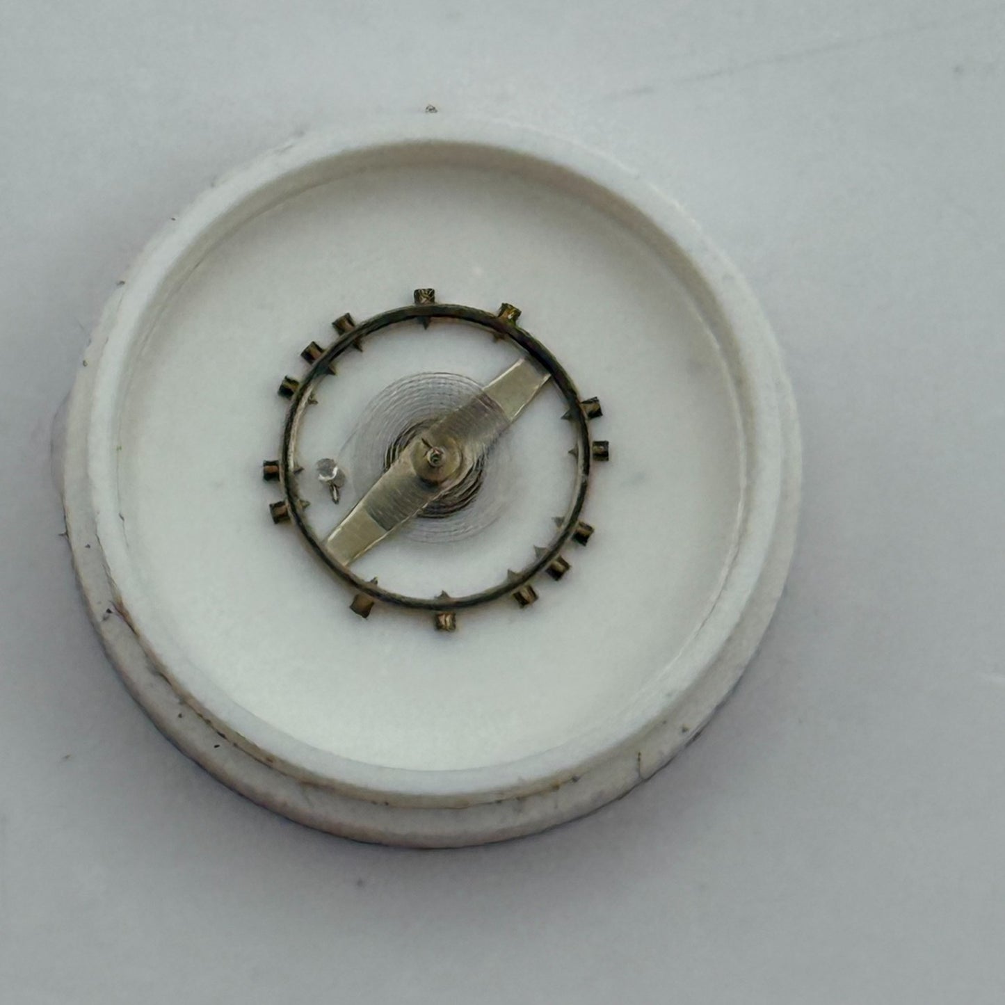 AS 415 Balance Wheel Complete And Spring 9¾’’’ 19 Watch Movement Parts NOS
