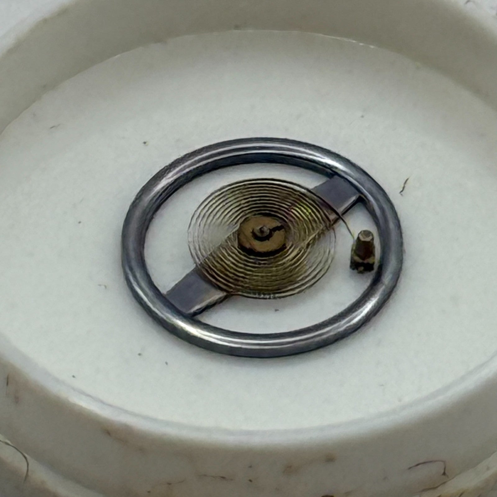 BRAC 2021 Balance Wheel Complete And Spring 5¼’’’  69 M Watch Movement Parts