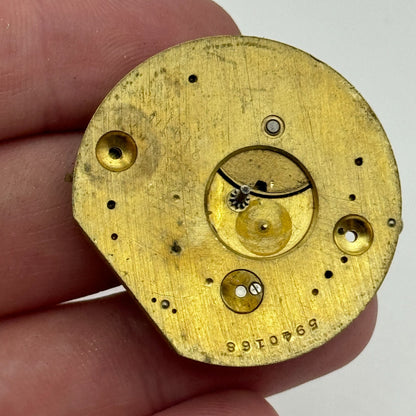 35.9mm Antique Interesting Key Wound Pocket Watch Movement PARTS REPAIR SPARES