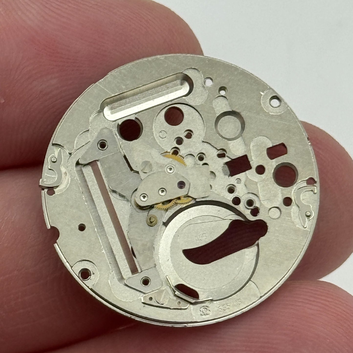 26.1mm ETA 555.115 Swiss 1 Jewel Quartz Partial Watch Movement Vintage PARTS