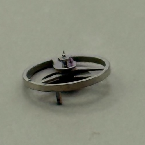 FEF 6620 Balance Wheel Complete And Spring 5½’’’ 1450 M Watch Movement Parts 