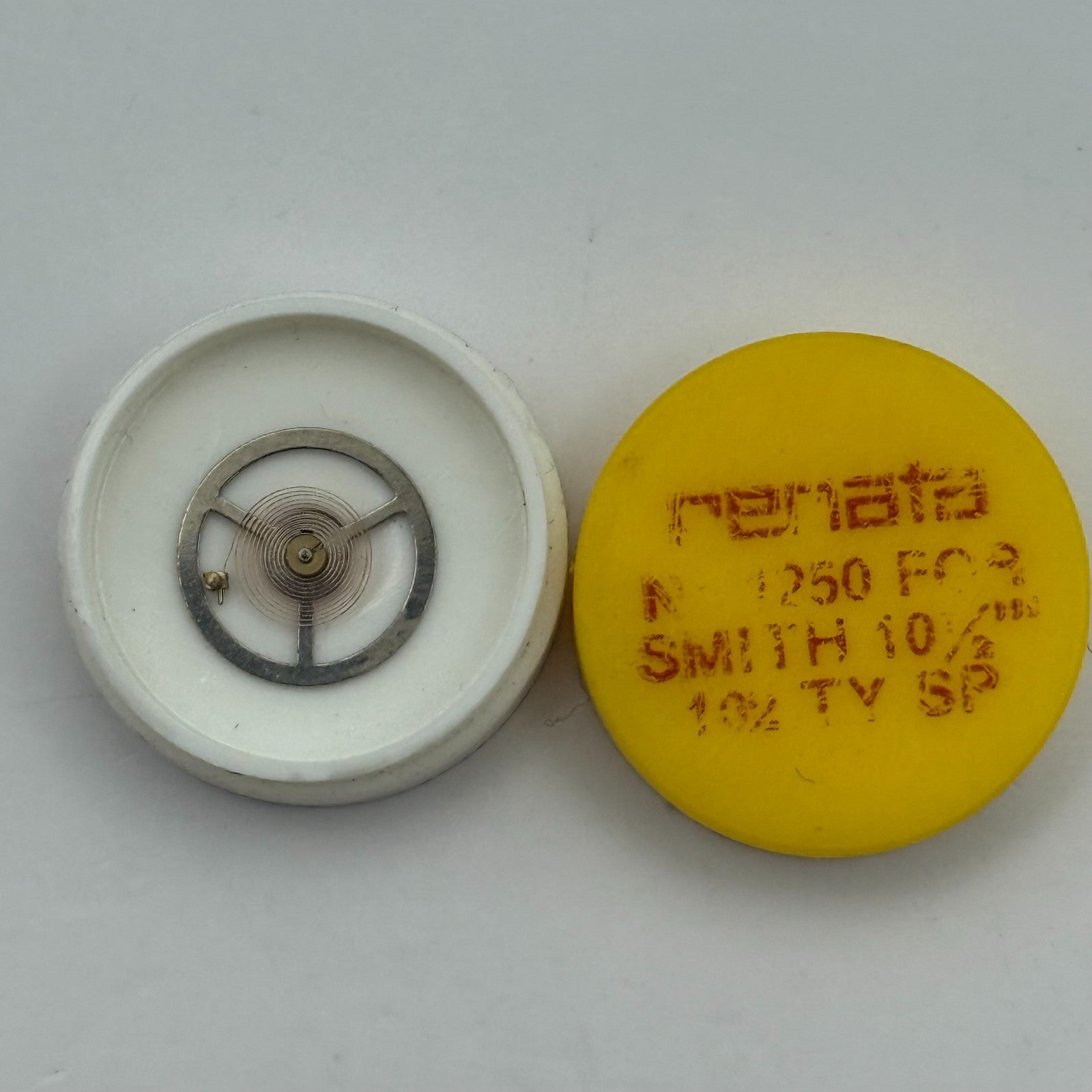 Smith 102 TY SP Balance Wheel Complete And Spring 10½’’’ Watch Movement Parts 