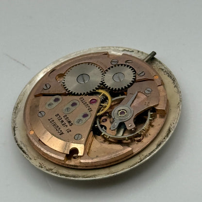 ETA 2409 Watch Movement Accurist Manual Wind Vintage Swiss Parts Repair 25.9mm