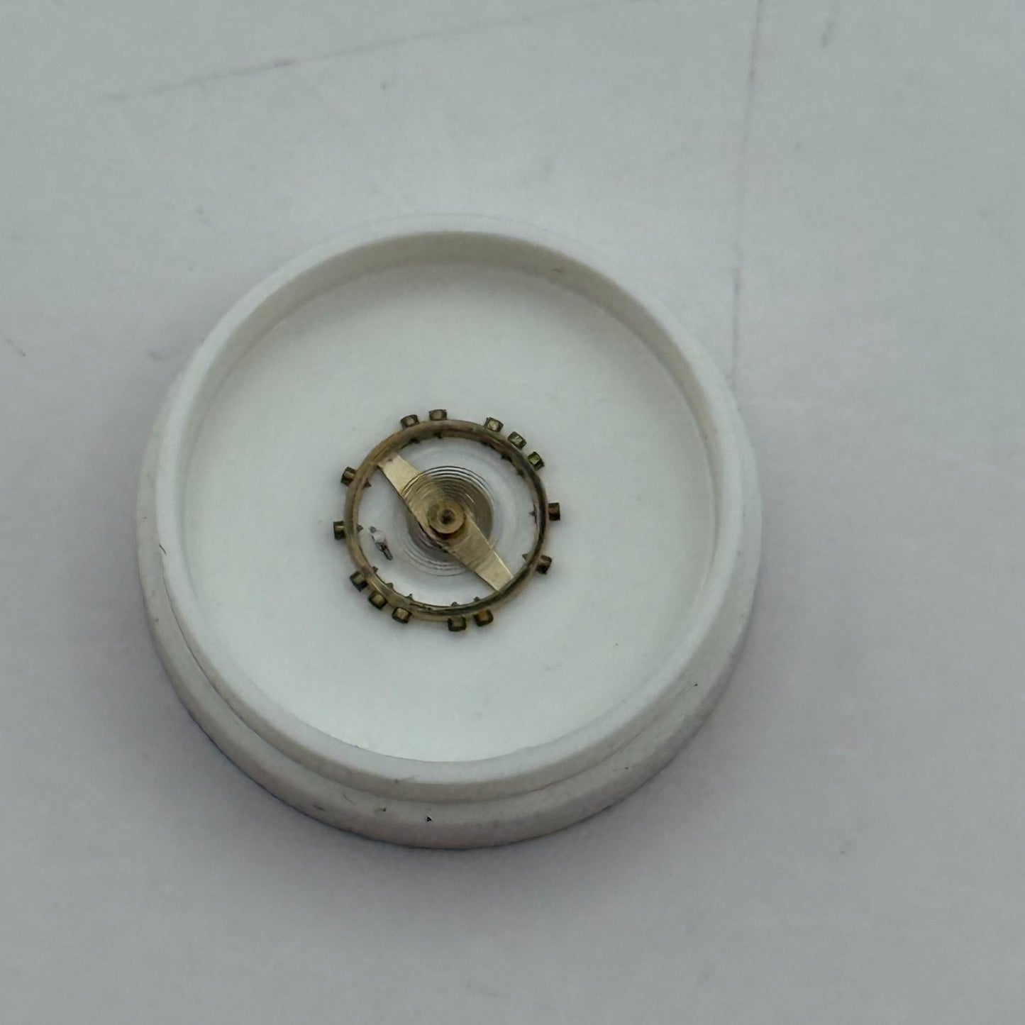 AS 976 1012 Balance Wheel Complete And Spring  29 M Watch Movement Parts NOS