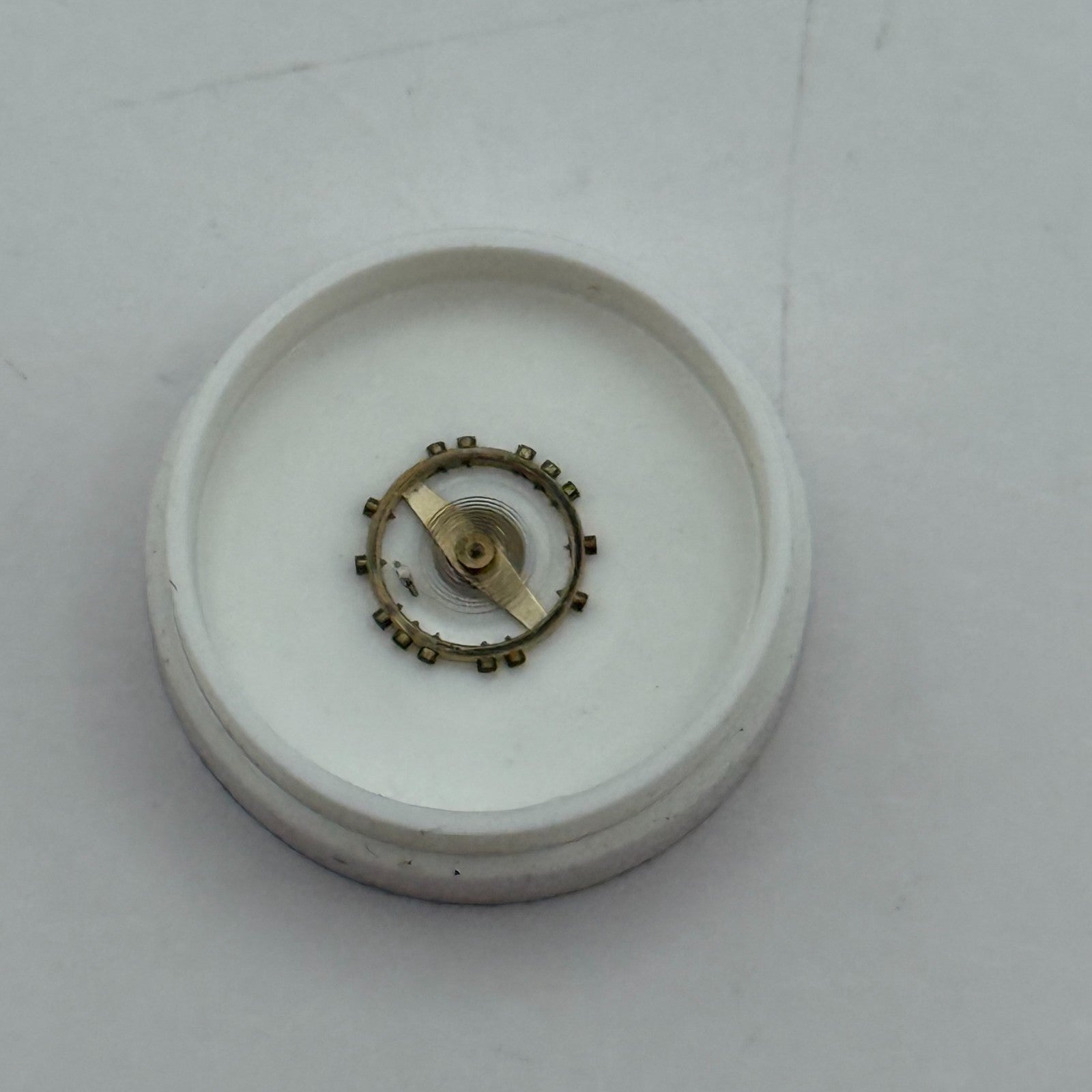 AS 976 1012 Balance Wheel Complete And Spring  29 M Watch Movement Parts NOS