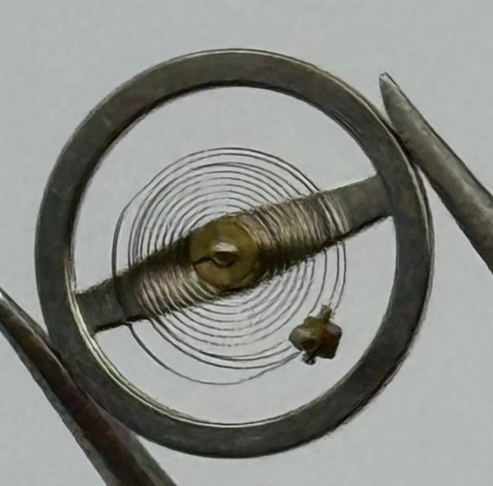 BFG 910 Balance Wheel Complete And Spring  Renata 827 Watch Movement Parts 